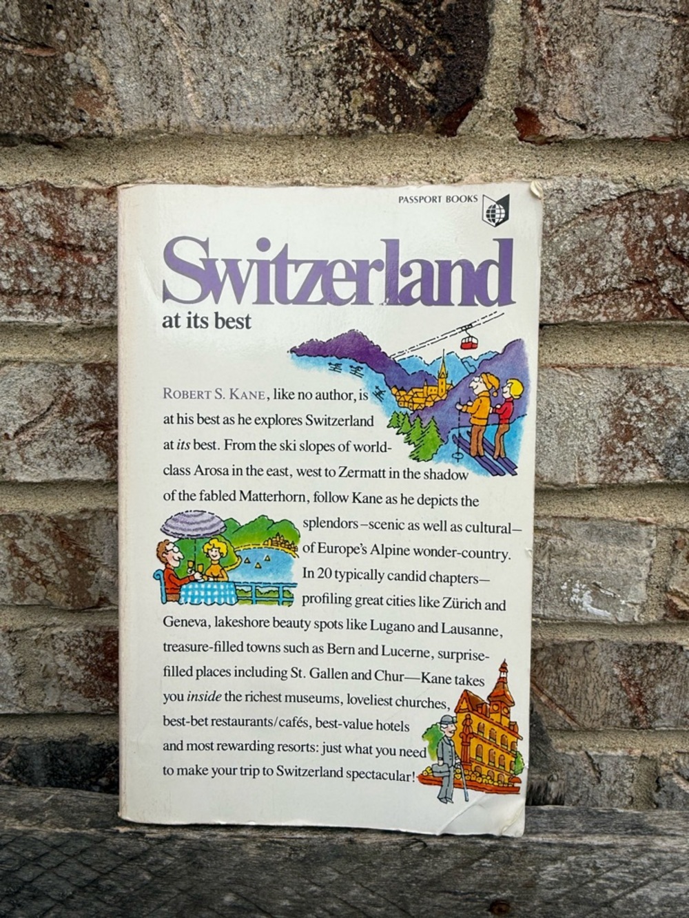Switzerland Travel Paperback Book